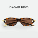 Trendy Luxury Brands Women's Cat Eye Tortoiseshell Sunglasses UV400 Oval Glasses For Woman Fashion Designer Classical Glasses